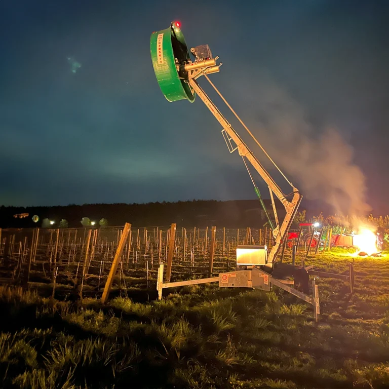 mobilny wentylator przeciwmrozowy